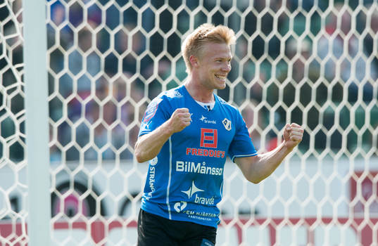 1-0 Andreas Landgren, Halmstad, som därmed blev segerskytt