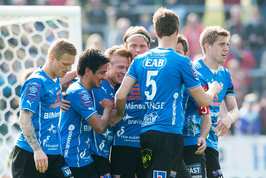 1-0 Andreas Landgren, Halmstad, som därmed blev segerskytt