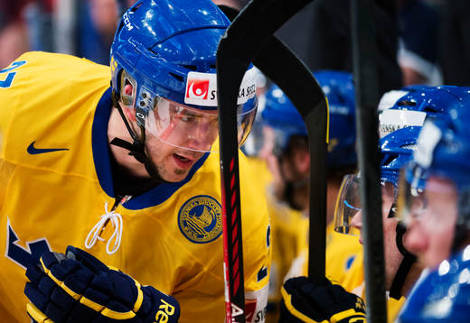 Sveriges Jimmie Ericsson manar på sina lagkamrater