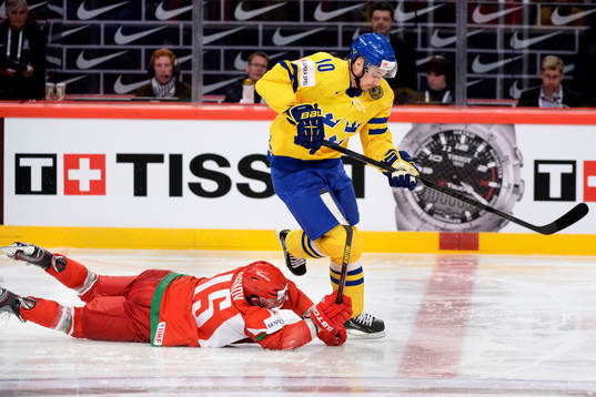 Vitrysslands Artyom Demkov slänger sig