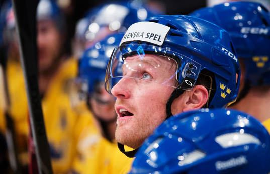 Sveriges Staffan Kronwall på bänken