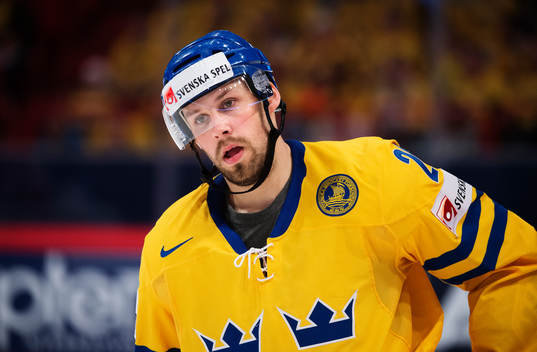 Sveriges Dick Axelsson i matchen mellan Sverige och