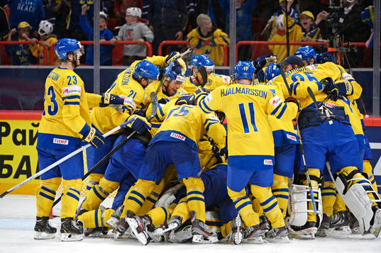 Stort svenskt jubel