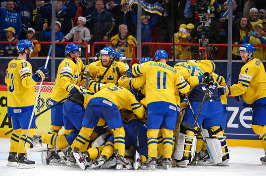 Stort svenskt jubel