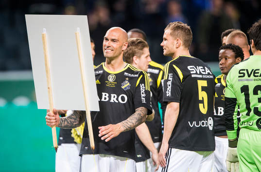 Daniel Majstorovic, AIK och Robert Åhman Persson, AIK