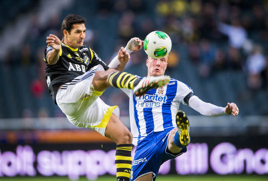 Celso Borges, AIK och Jakob Johansson, IFK Göteborg