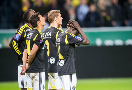 Spelarna höll