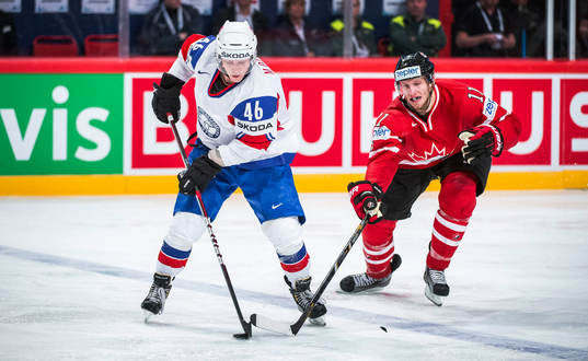 Mathis Olimb, Norge och Jordan Staal, Kanada
