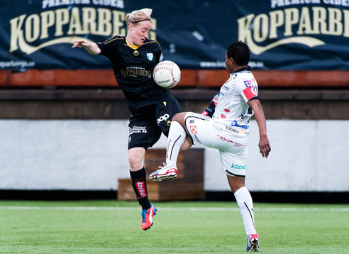 Närkamp mellan Marie Hammarström, Kopparbergs Göteborg,