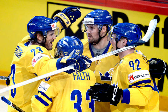 Niklas Persson, Elias Fälth, Dick Axelsson och Gabriel