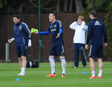 Football - Chelsea - UEFA Europa League Final Media Day  -