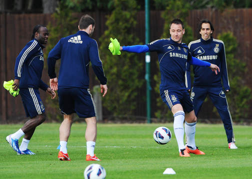 Football - Chelsea - UEFA Europa League Final Media Day  -