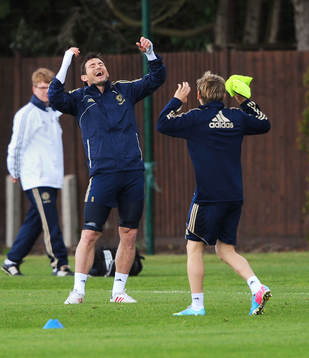 Football - Chelsea - UEFA Europa League Final Media Day  -