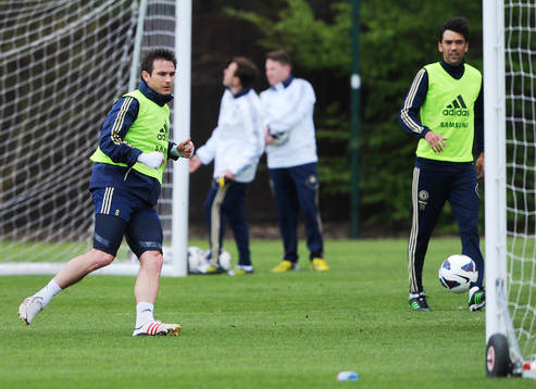 Football - Chelsea - UEFA Europa League Final Media Day  -