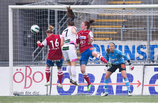 Thora Helgadottir målvakt FC Malmö, Sara Björk