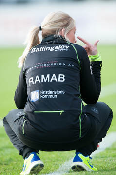 Elisabet Gunnarsdottir, tränare, Kristianstad