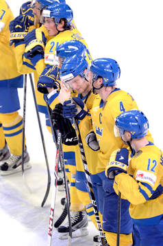 Gabriel Landeskog, Sverige, deppar