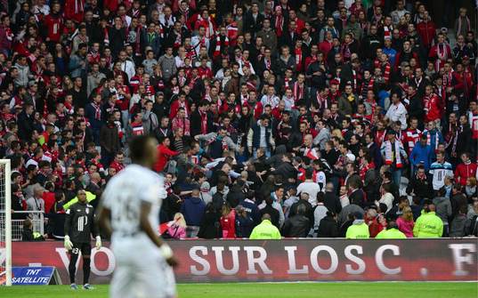 Bagarre entre supporters de Lille  - 10.05.2013 - Lille /