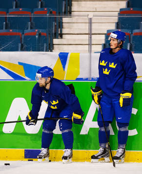 Fredrik Pettersson och Loui Eriksson