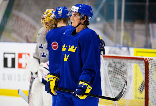 Loui Eriksson ler