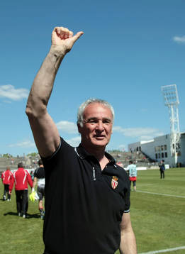 Joie Monaco - Claudio RANIERI - 11.05.2013 - Nimes / Monaco