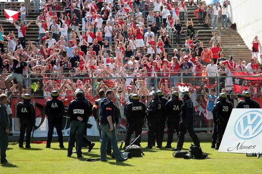Supporters Monaco - 11.05.2013 - Nimes / Monaco - 36e