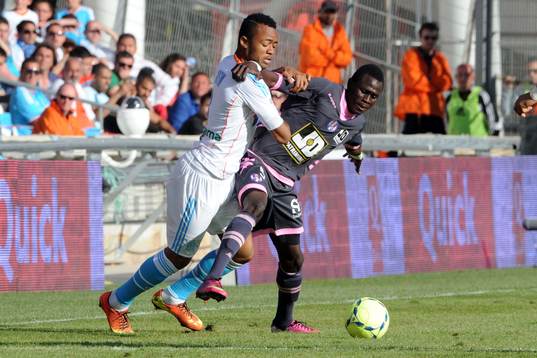 Jordan AYEW / Issiaga SYLLA - 11.05.2013 - Marseille /