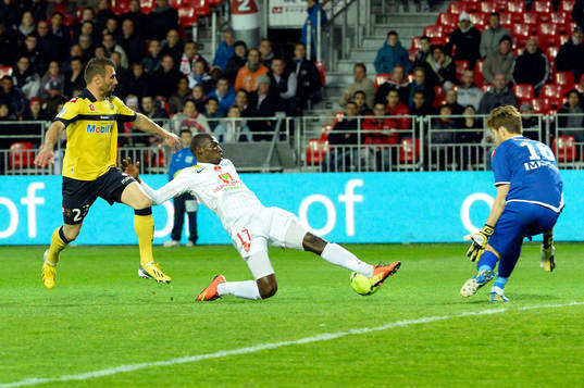 Adama BA / Simon POUPLIN - 11.05.2013 - Brest / Sochaux -