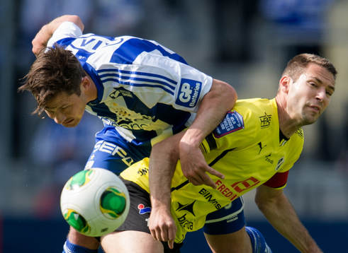 Stefan Selakovic, Halmstad. Philip Haglund, IFK Göteborg