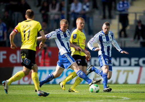 Jakob Johansson, Kjetil Waehler, IFK Göteborg. Gudjón