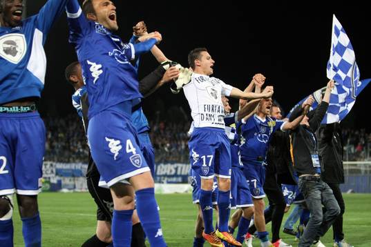 Joie Bastia - Florian THAUVIN - 11.05.2013 - Bastia /