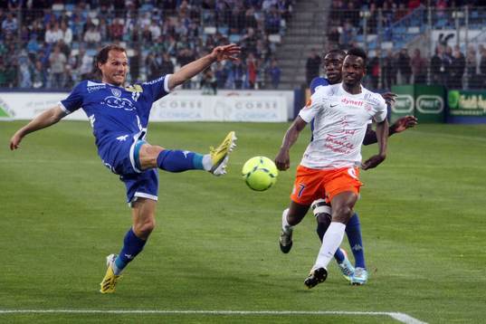 Sylvain MARCHAL / John UTAKA - 11.05.2013 - Bastia /