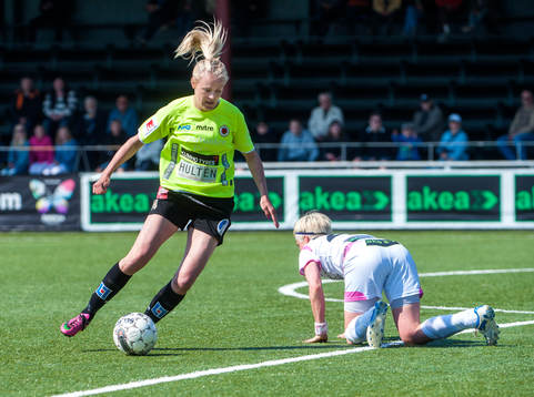 Josefine Öqvist, Kristianstad tar sig förbi en Ldb