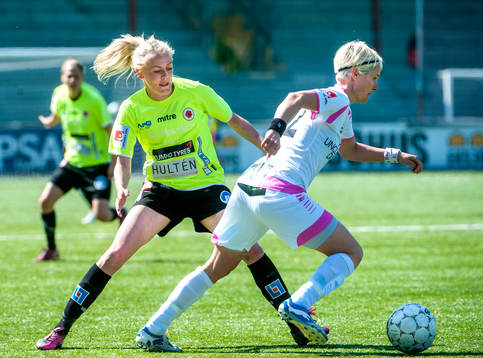 Josefine Öqvist, Kristianstad, lyckas inte få stopp på