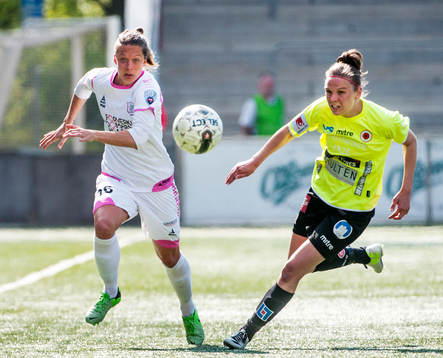 Lina Nilsson, Ldb Malmö, och Lorca Van De Putte,