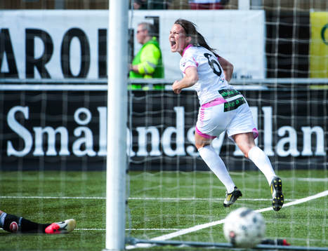 Katrine Veje, Ldb Malmö, jublar