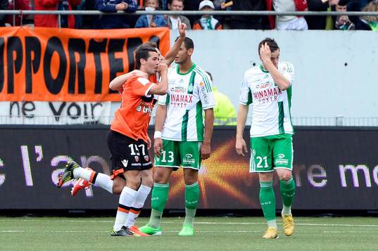 Joie de Fabien ROBERT - 12.05.2013 - Lorient / Saint