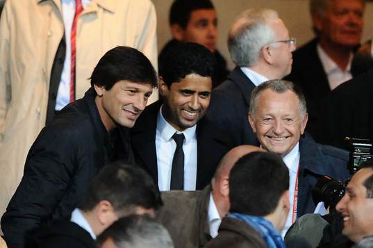 LEONARDO / Nasser AL KHELAIFI / Jean Michel AULAS -