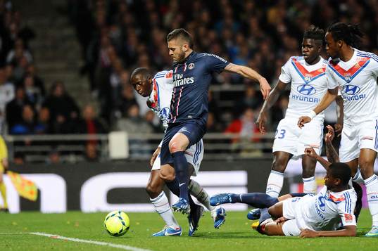 Mouhamadou DABO / Jeremy MENEZ - 12.05.2013 - Lyon / Paris