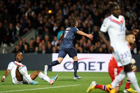 Joie Jeremy MENEZ - 12.05.2013 - Lyon / Paris Saint Germain