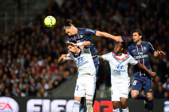 Zlatan IBRAHIMOVIC / Maxime GONALONS - 12.05.2013 - Lyon /
