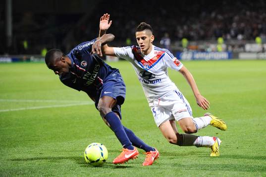 Blaise MATUIDI / Yassine BENZIA - 12.05.2013 - Lyon / Paris