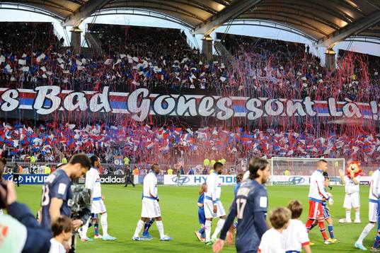 AMBIANCE - SUPPORTERS -  12.05.2013 - Lyon / Paris Saint