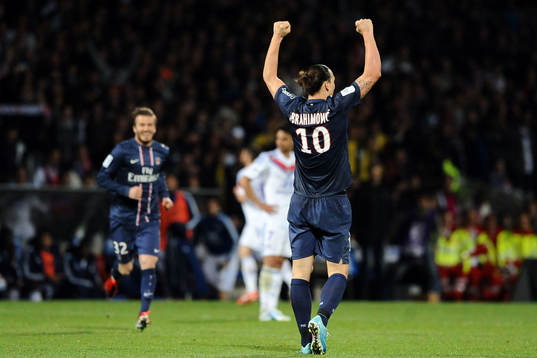 JOIE DE David BECKHAM / Zlatan IBRAHIMOVIC