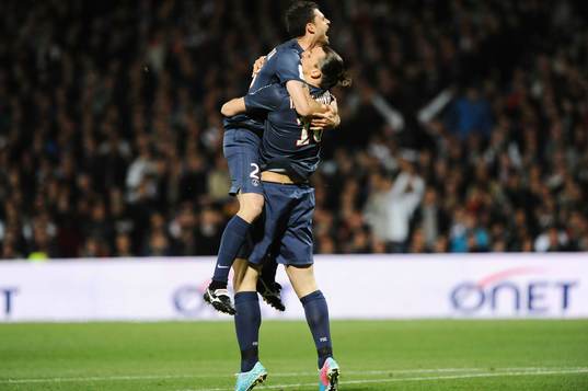 PSG Champion / Thiago MOTTA / Zlatan IBRAHIMOVIC -