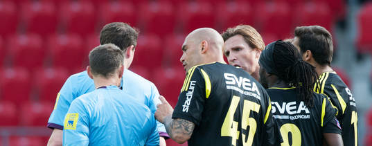 Slutsignal, AIK klagade hos domaren Andreas Ekberg