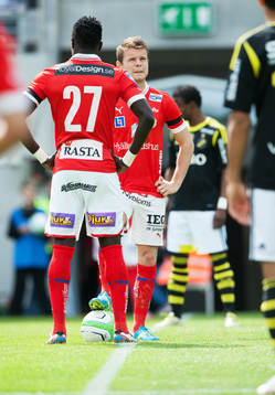 Avspark, Papa Diouf och Måns Söderqvist, Kalmar