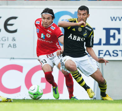 Emin Nouri, Kalmar och Nabil Bahoui, AIK