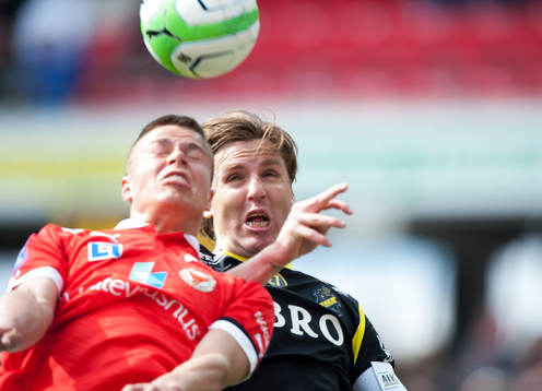 Melker Hallberg, Kalmar och Nils-Eric Johansson, AIK