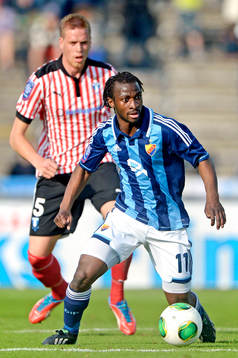 Amadou Jawo, Djurgården övervakas av Pontus Jansson,